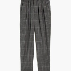 Plaid Flannel Track Trousers: like new  (SizeXL/0X)